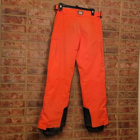 Killtec level 3 ski snowboard pants orange size 14 - Picture 2 of 6